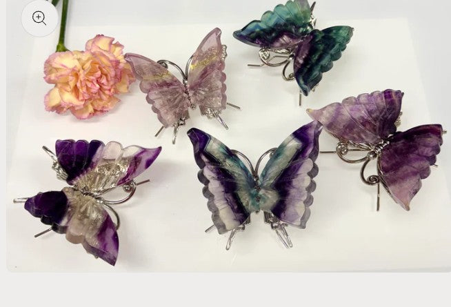 Rainbow Fluorite Butterfly