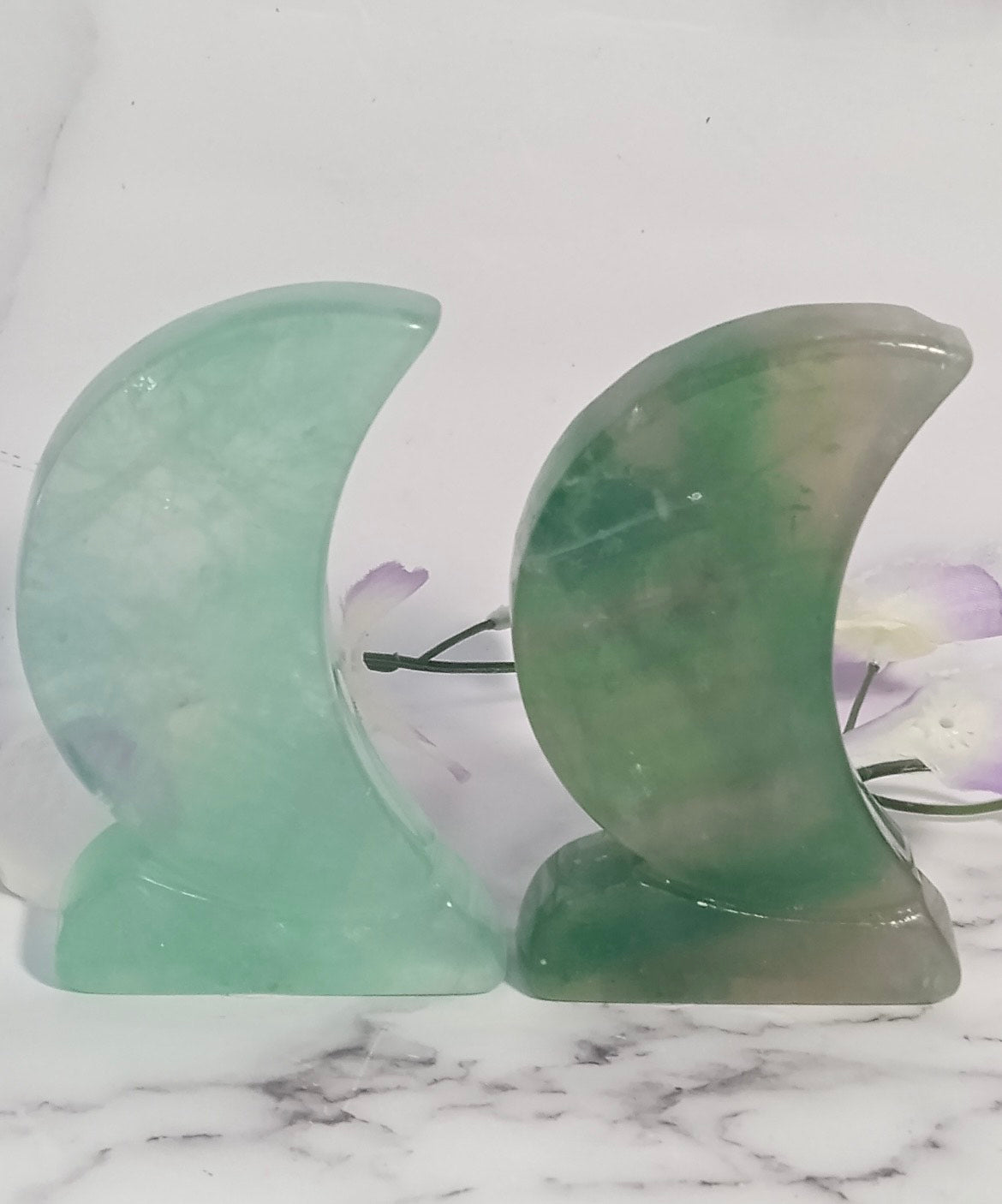 Fluorite Crescent Moons