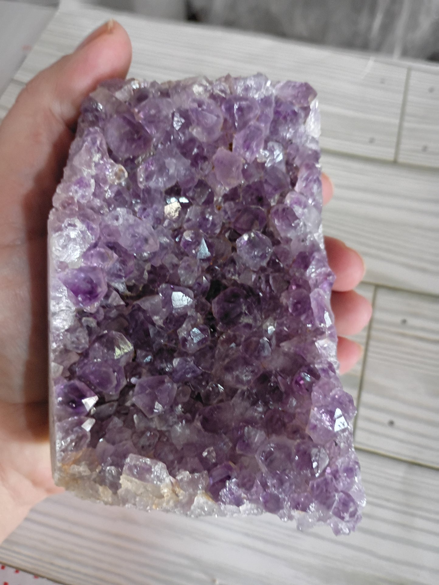 Cut Base Druzy Amethyst 400g