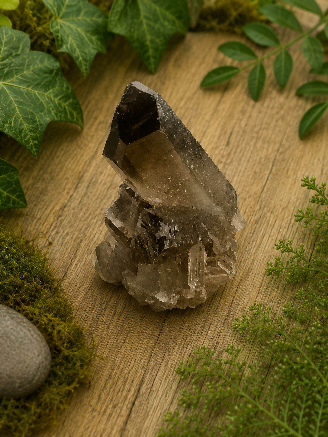 Smokey Quartz Point 17g