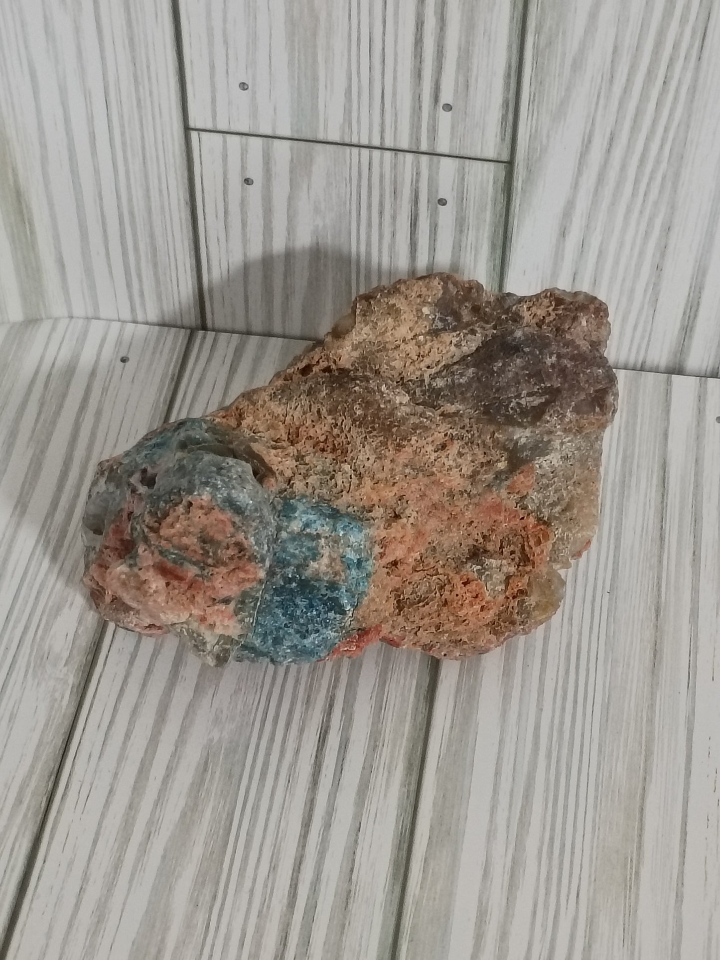 Cheetah Agate w/ Blue Apatite
