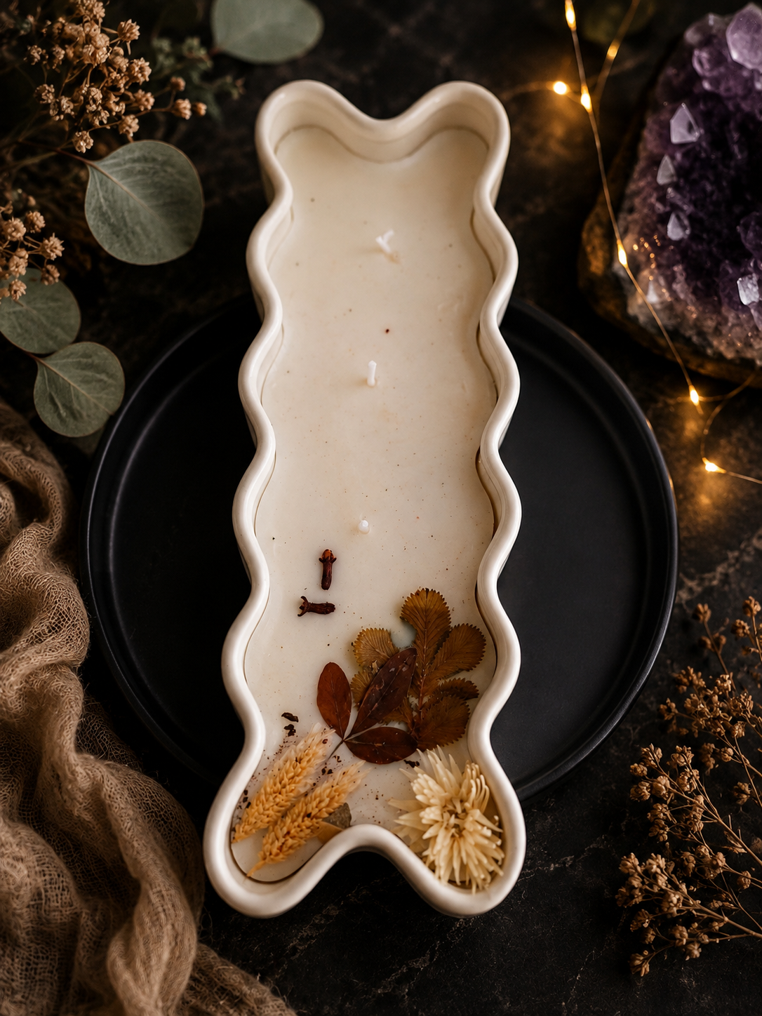 Irregular Fall Candle