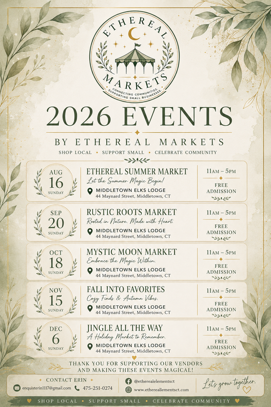 Ethereal Markets 2026 Calendar