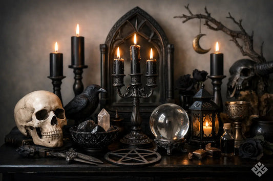 Gothic Inspired Altar Decor That Feels Like You