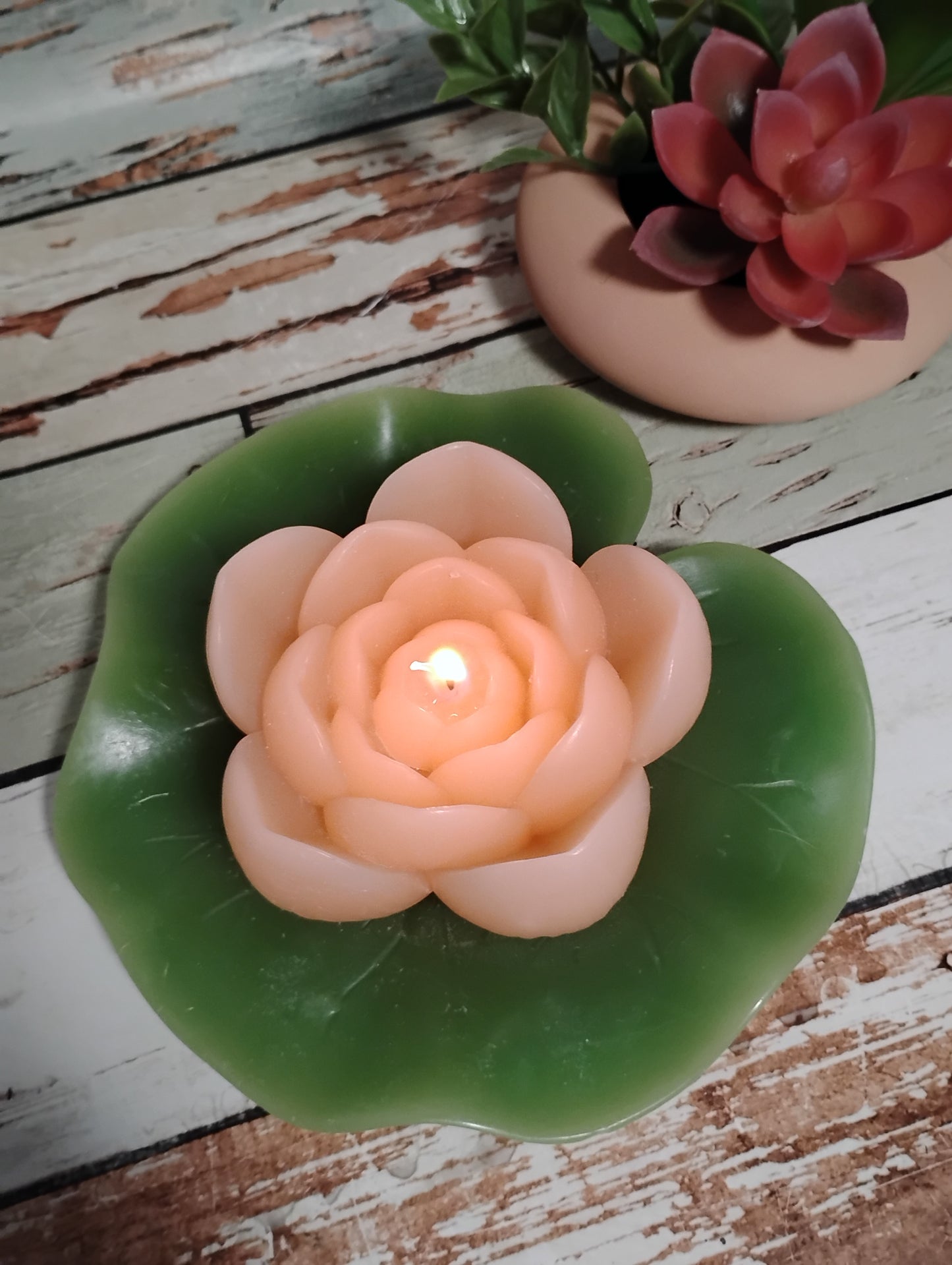 Lily Pond Wax Candle