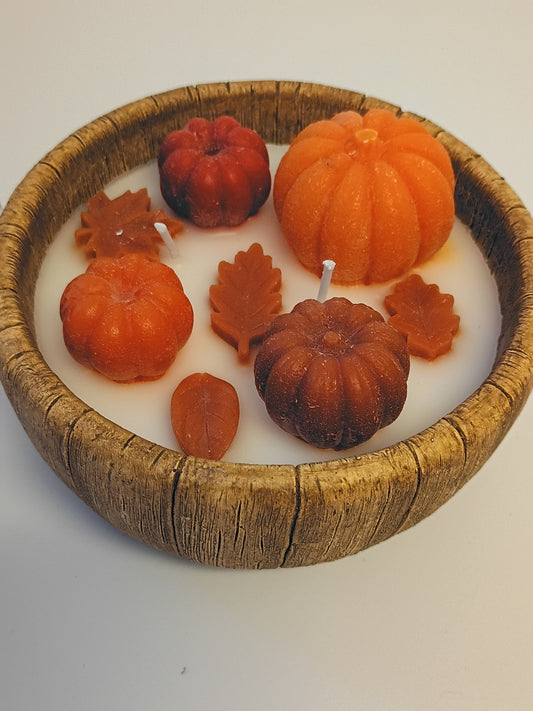 Fall Candle- Round