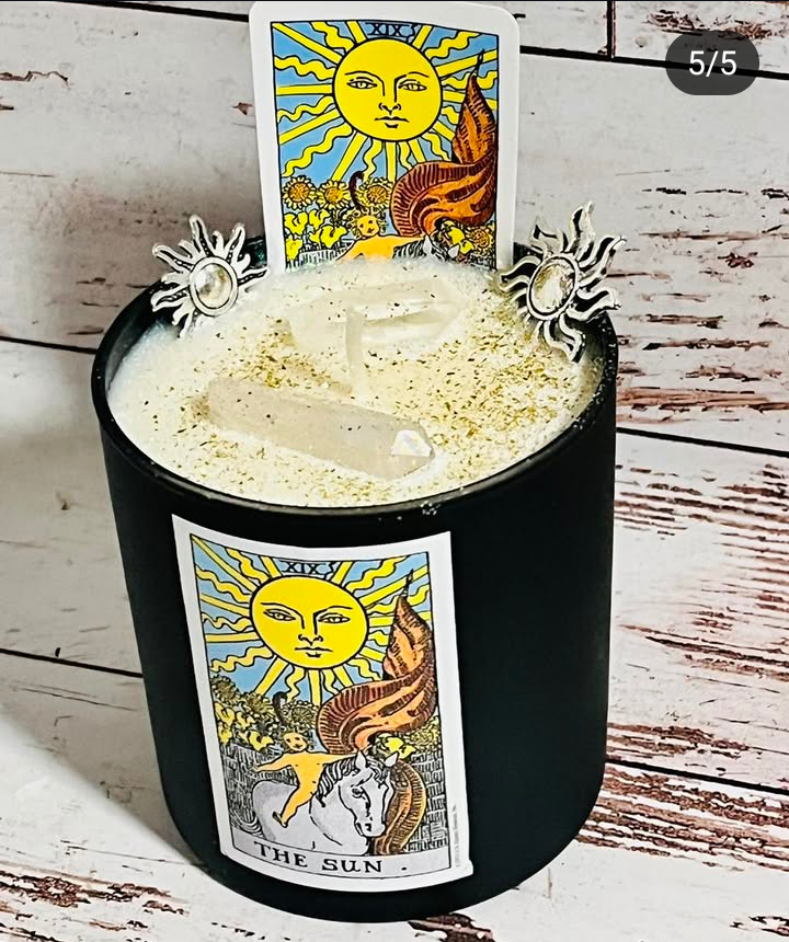 Tarot Card Candles