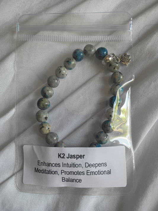 K2 Jasper energy bracelet