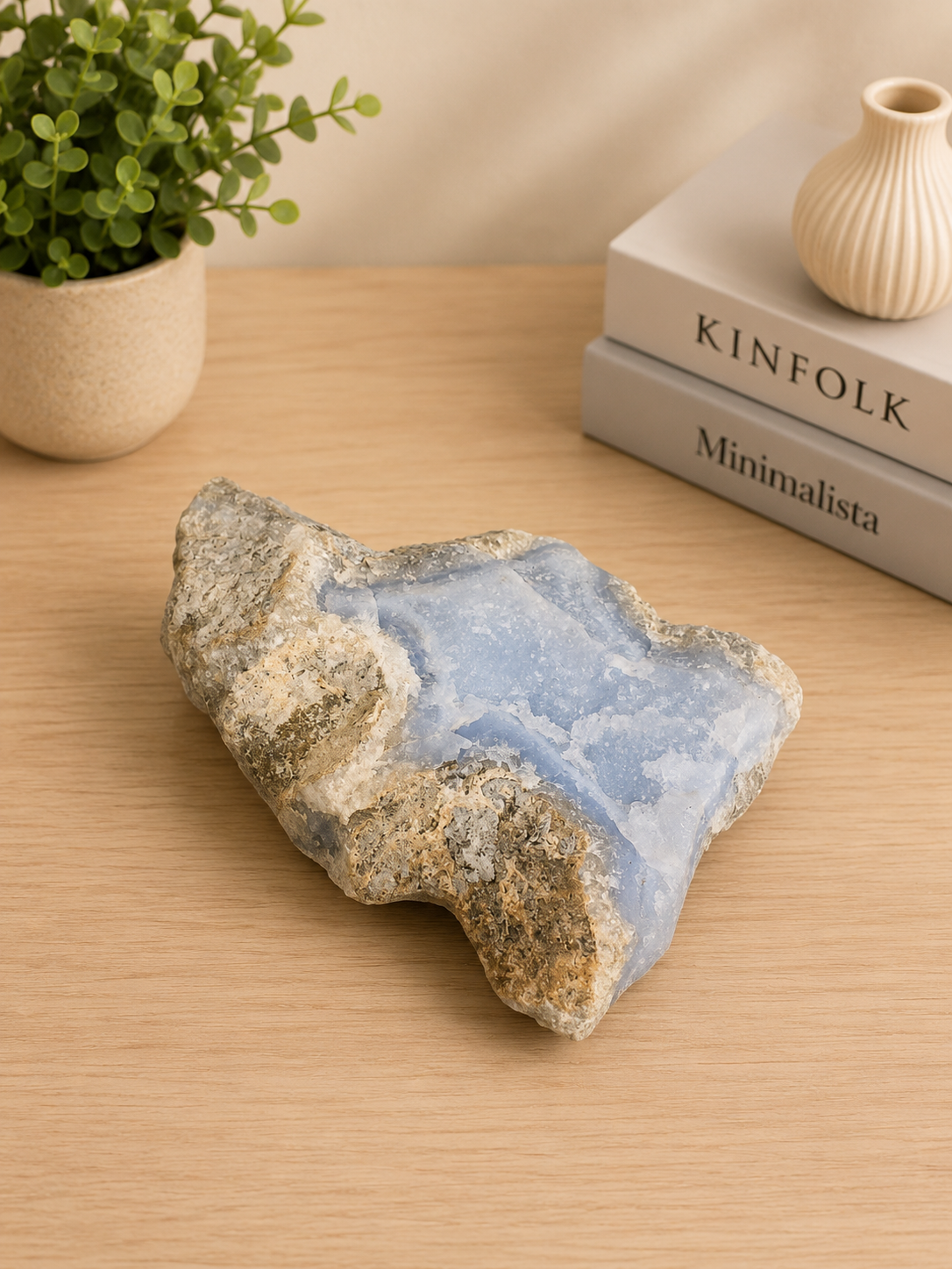 Blue Lace Agate 218g