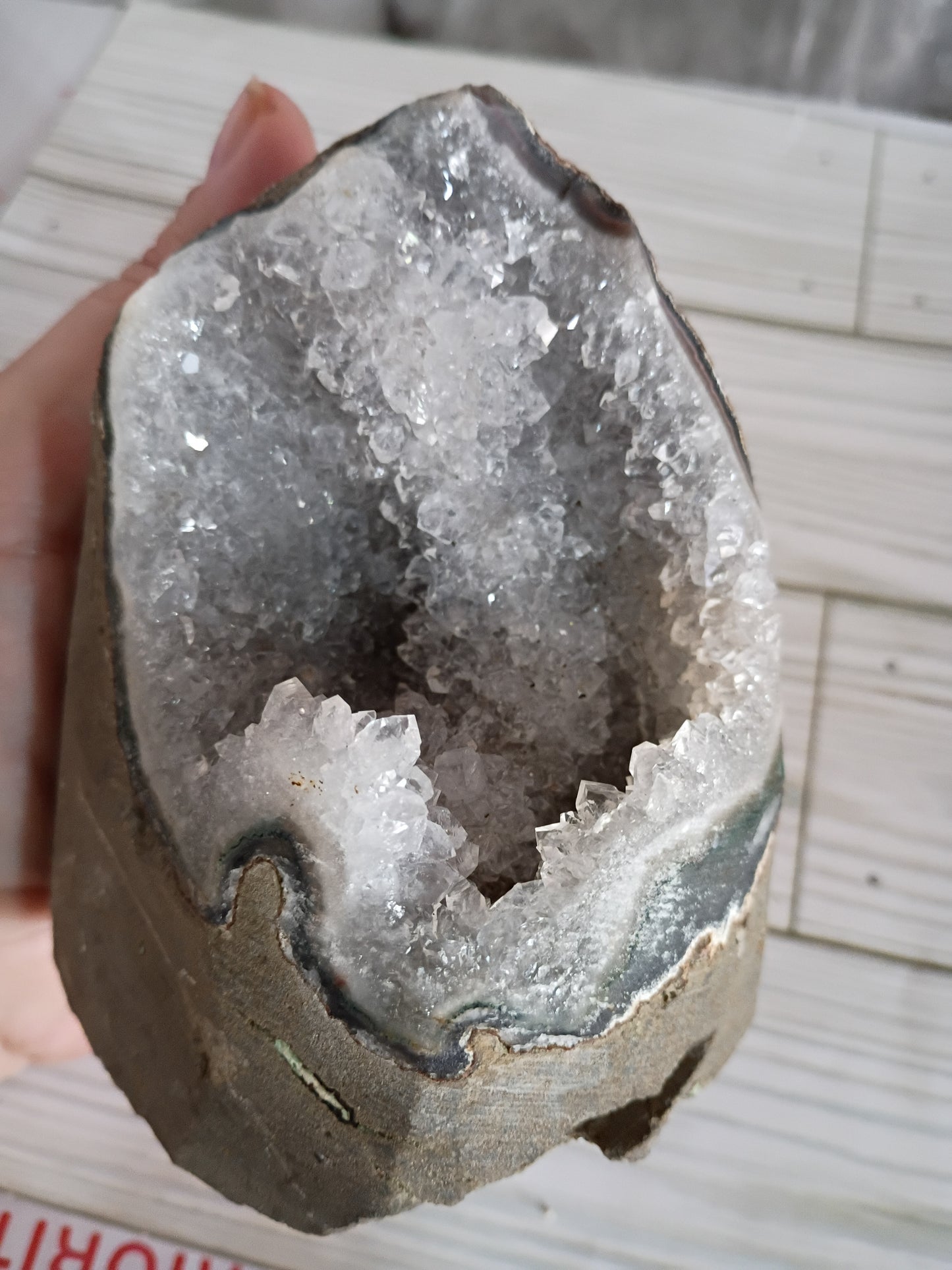Cut Base Cylinder Amethyst Geodes