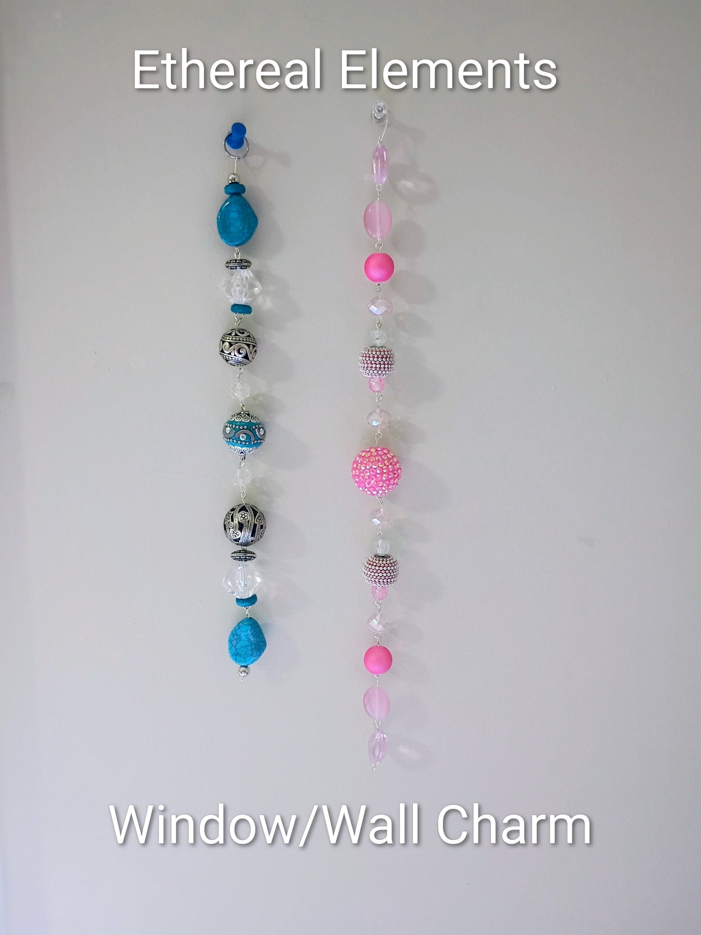 Pink Sparkly Wall/Window Charm