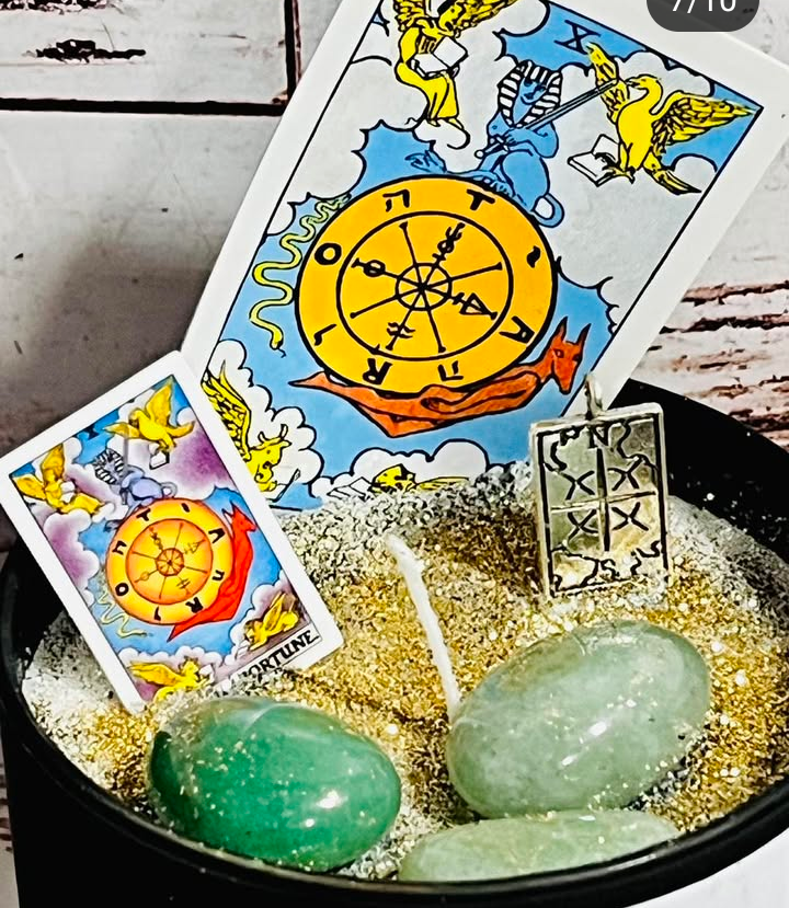 Tarot Card Candles