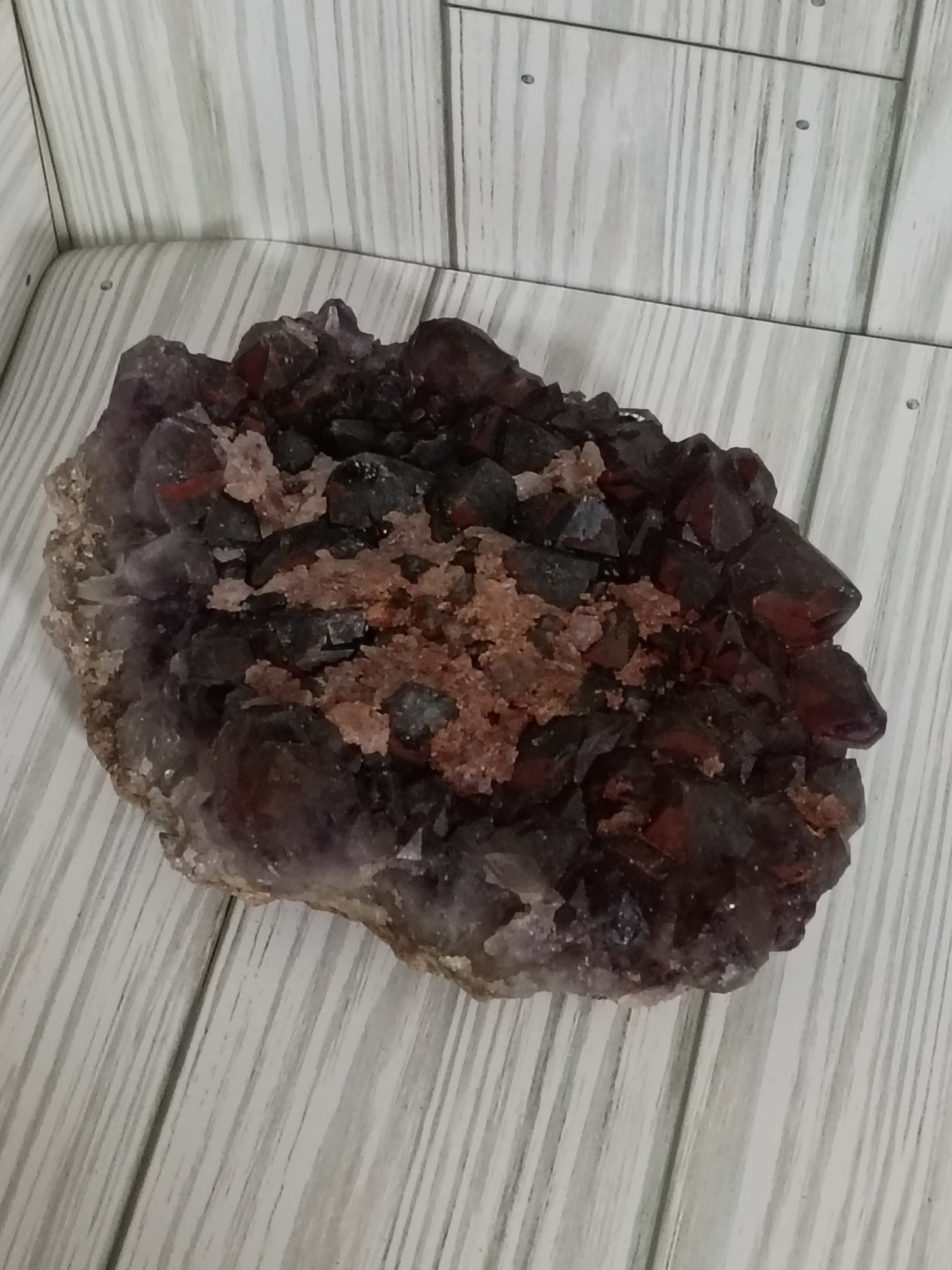Black & Red Amethyst 460g