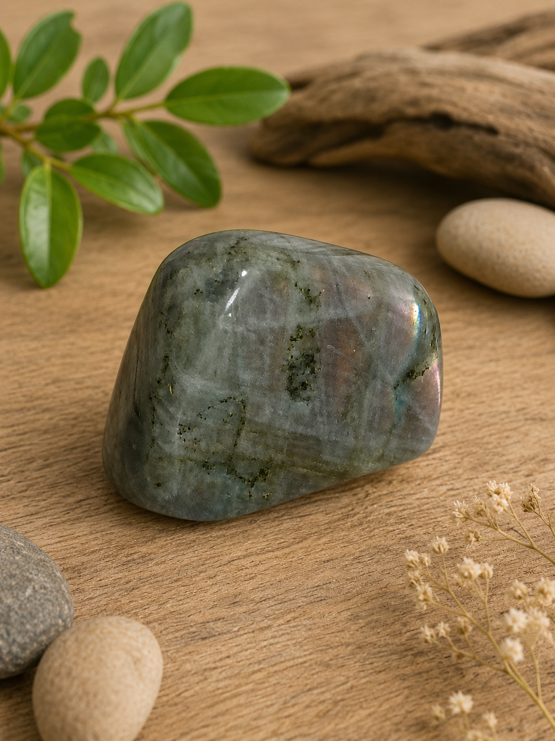 Labradorite, Purple Flash