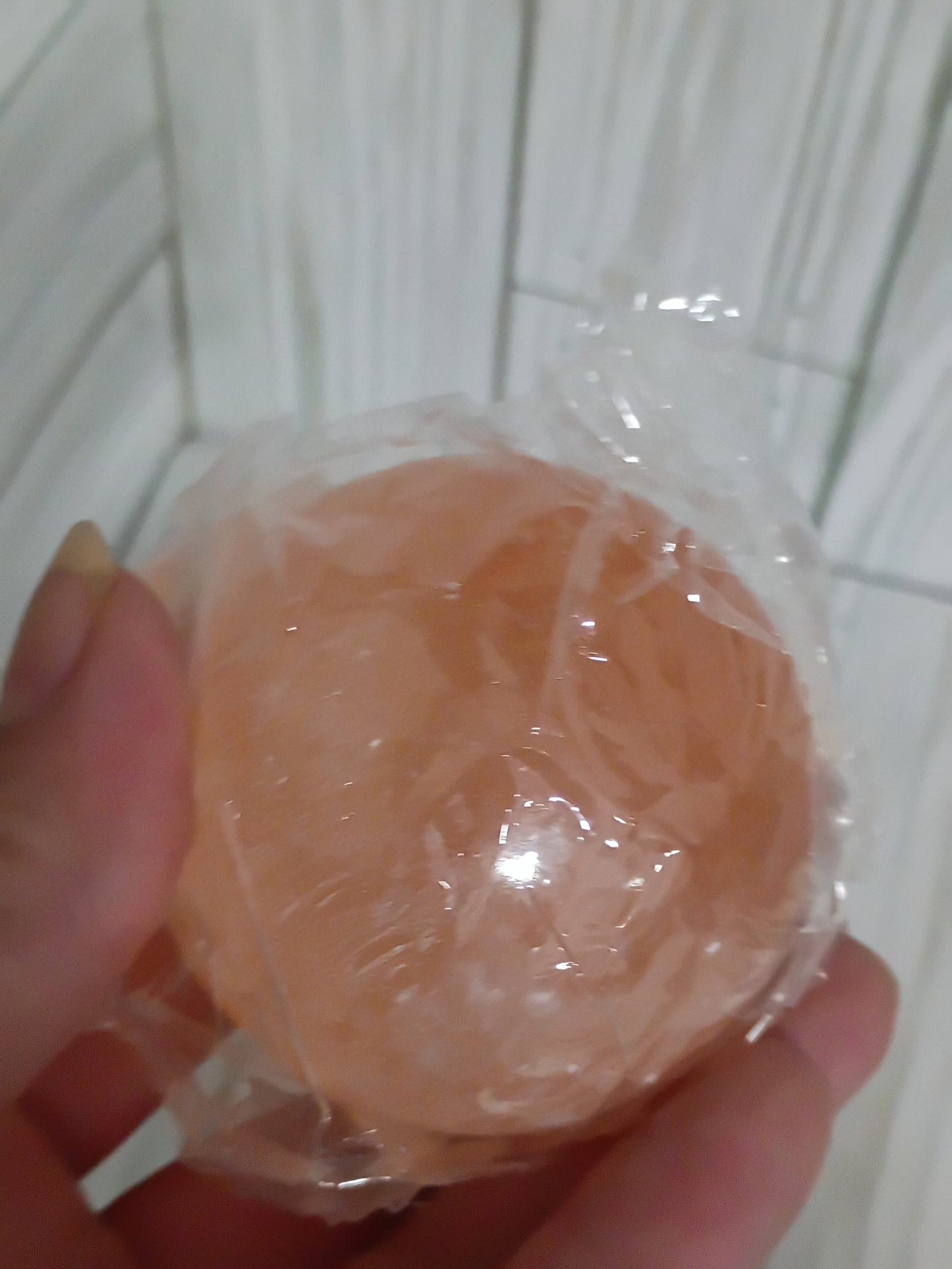 Orange Selenite Sphere