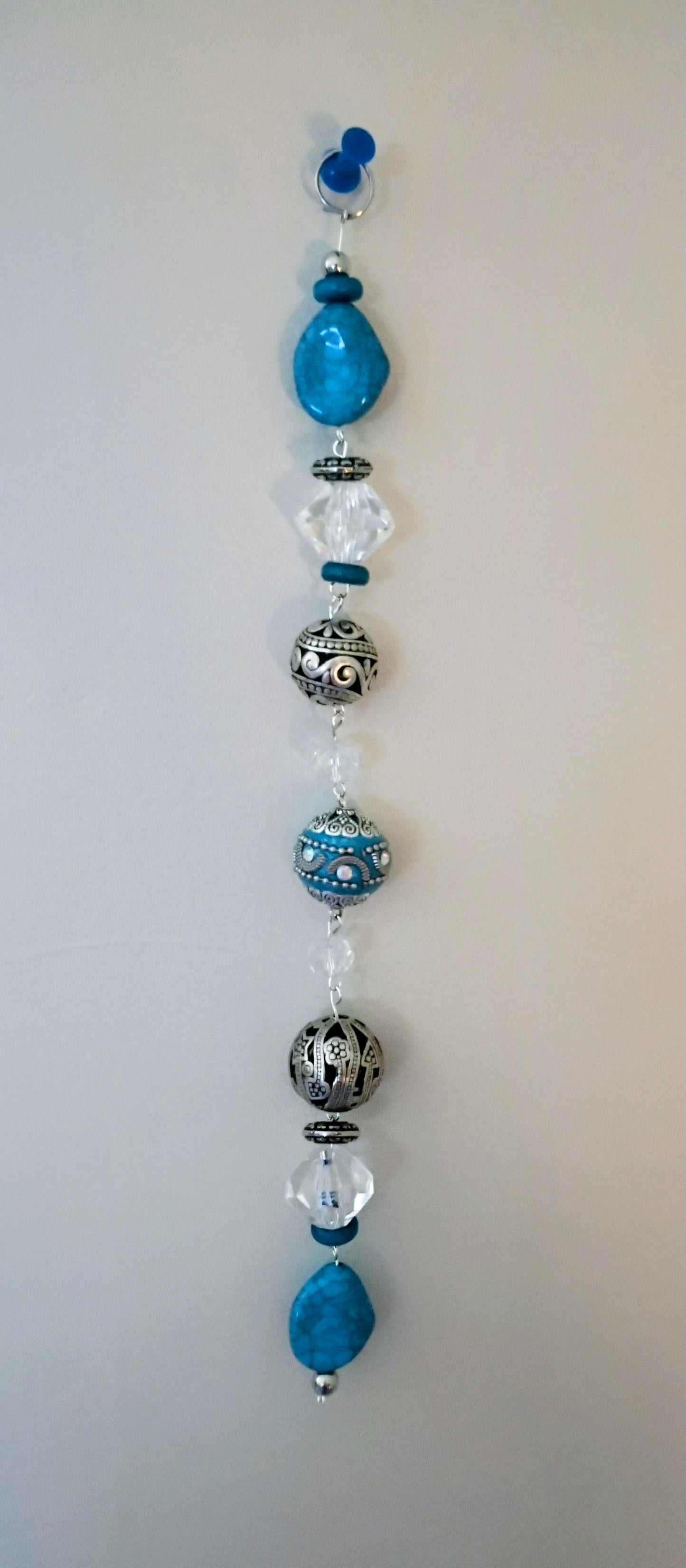 Turquoise Wall/ Window Charm