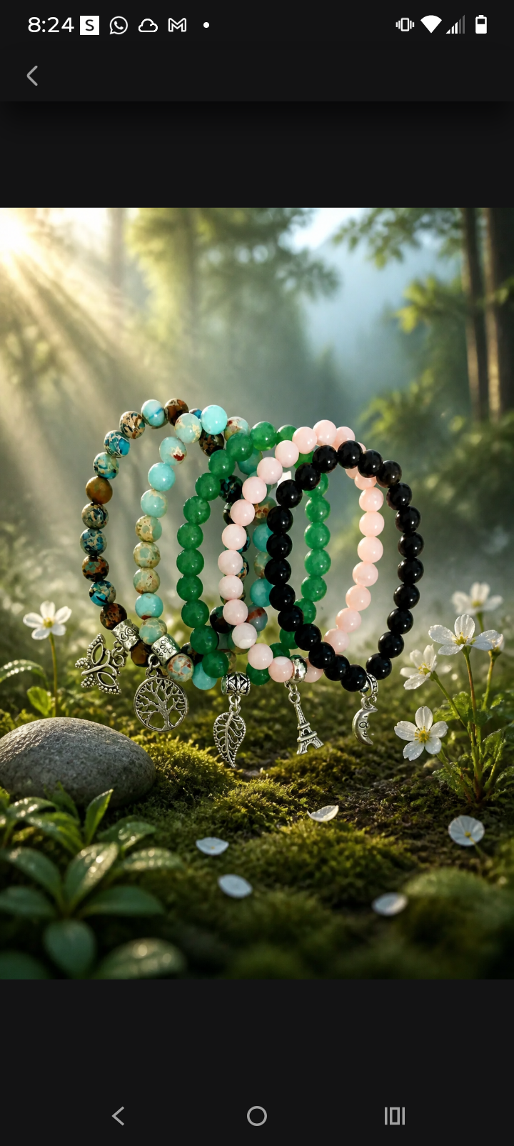 Gemstone Energy Bracelets