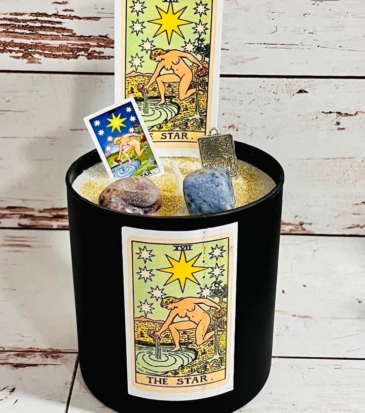 Tarot Card Candles