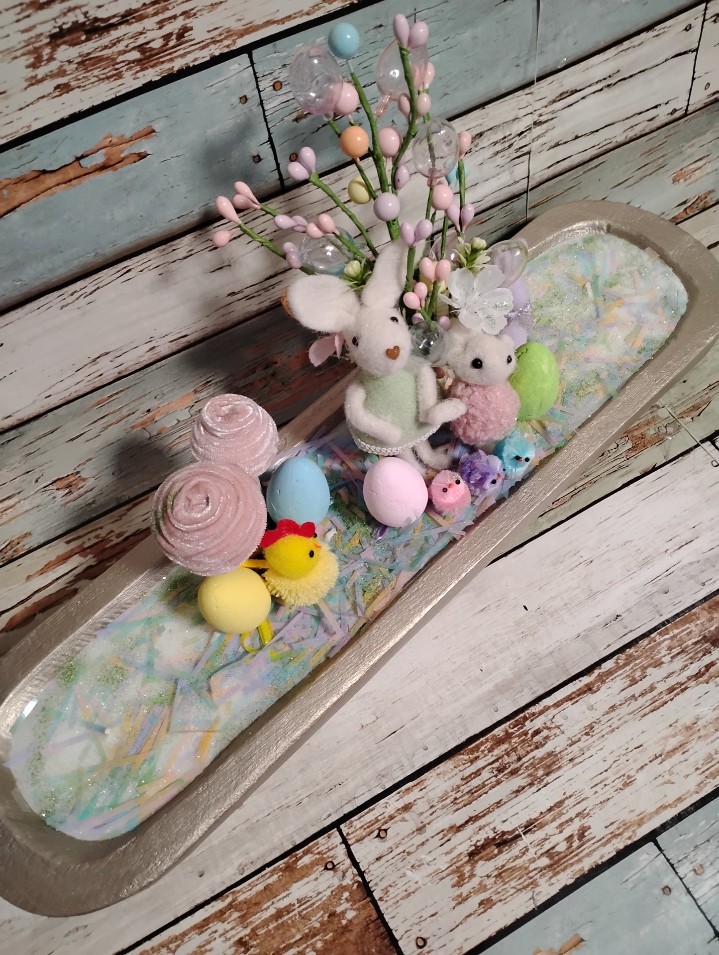 Easter Dough Bowl Candle