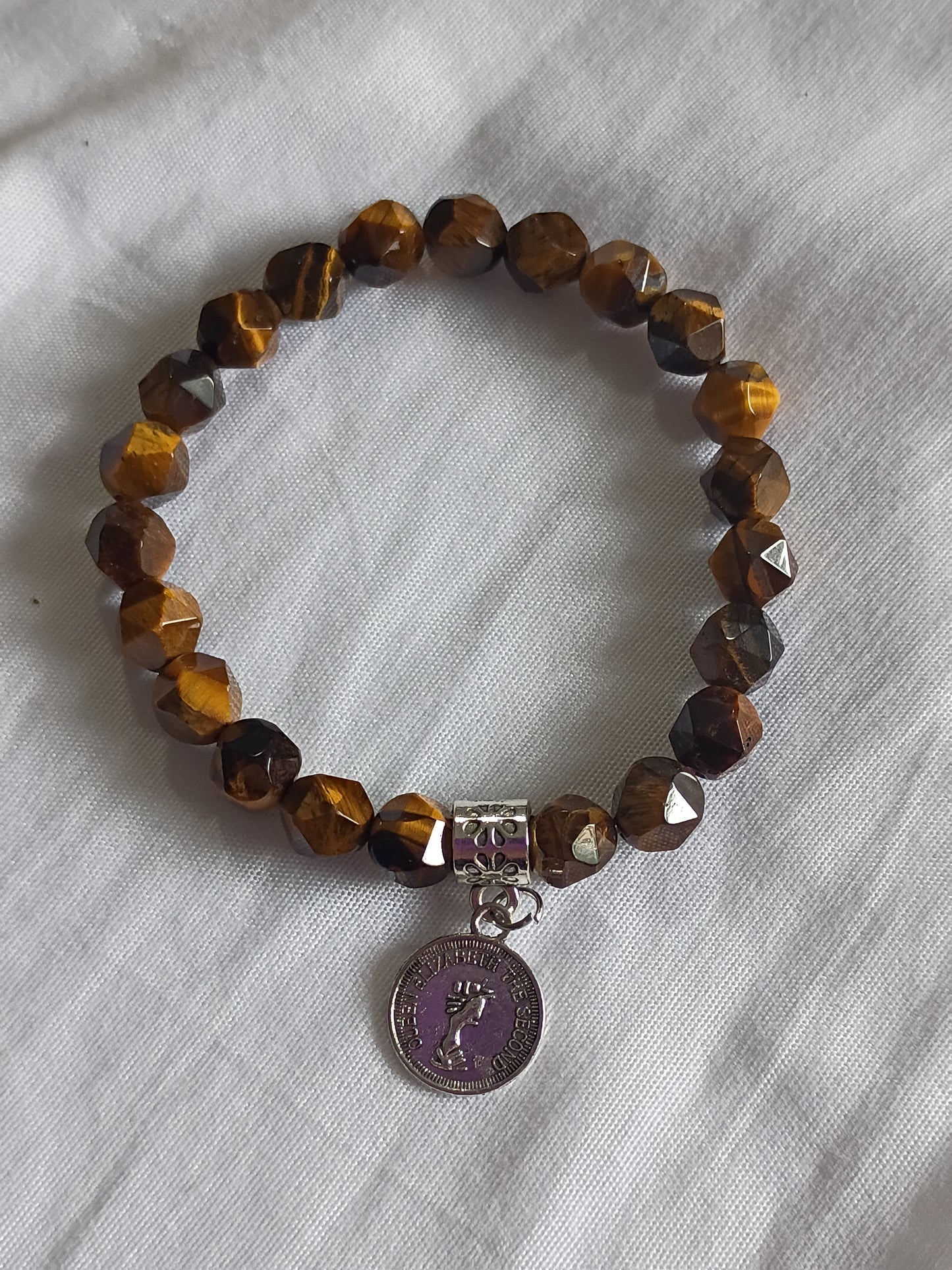 Brown, Red & Yellow Gemstone Energy Bracelets