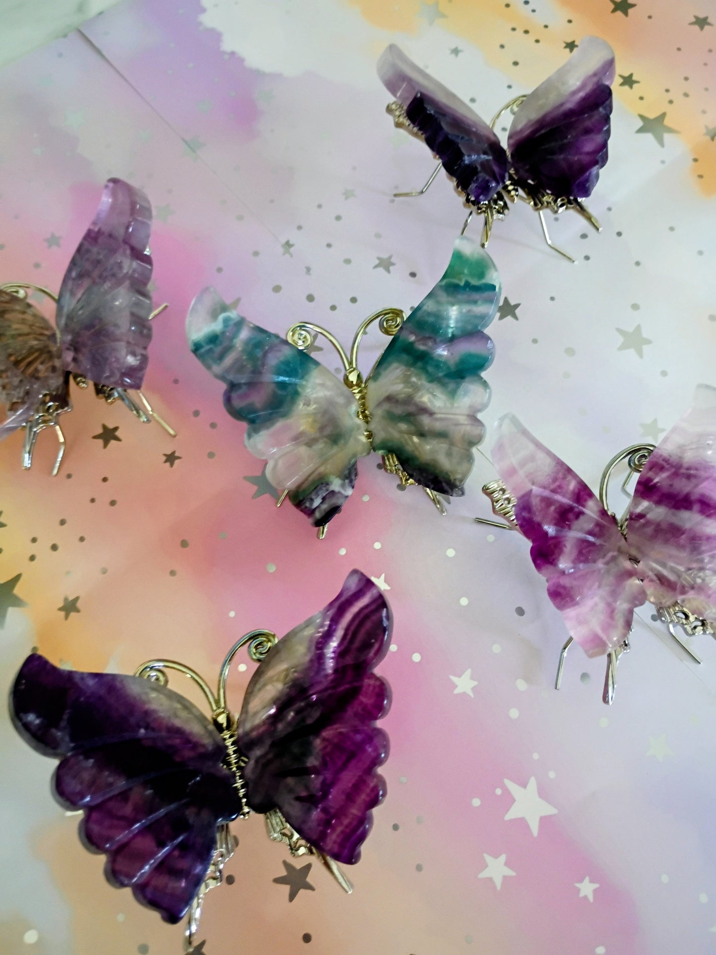 Purple Fluorite Butterfly