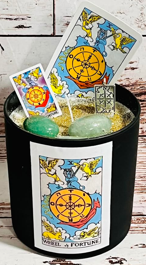 Tarot Card Candles