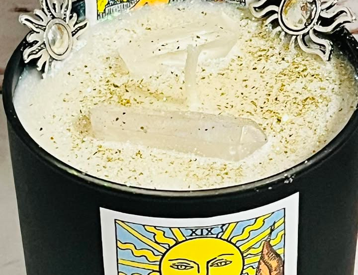 Tarot Card Candles