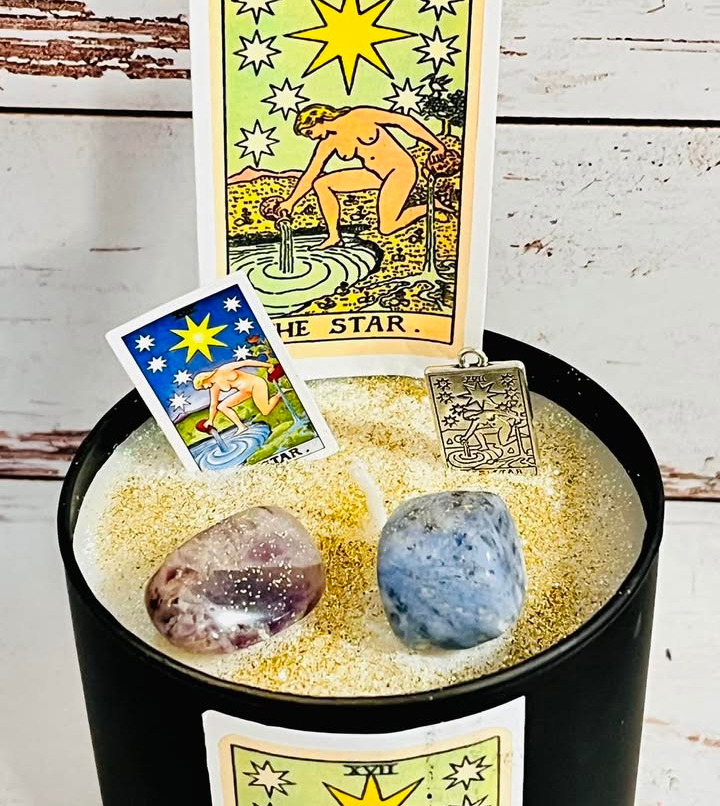 Tarot Card Candles