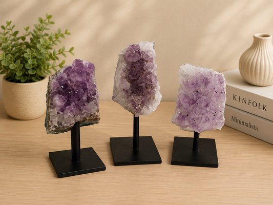 Amethyst on a Stand