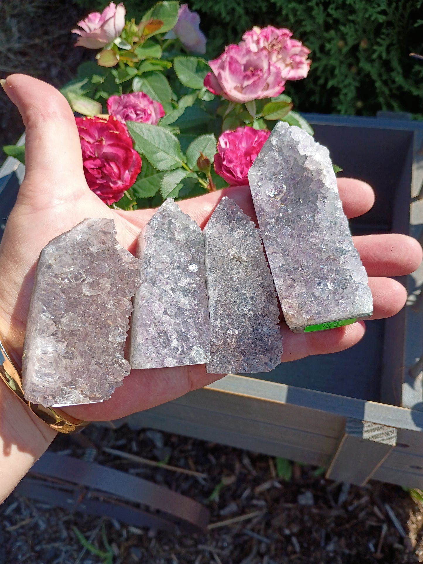 Druzy Amethyst Obelisk