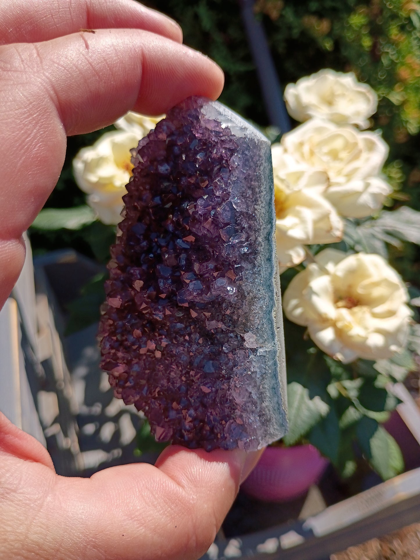 Druzy Amethyst Obelisk