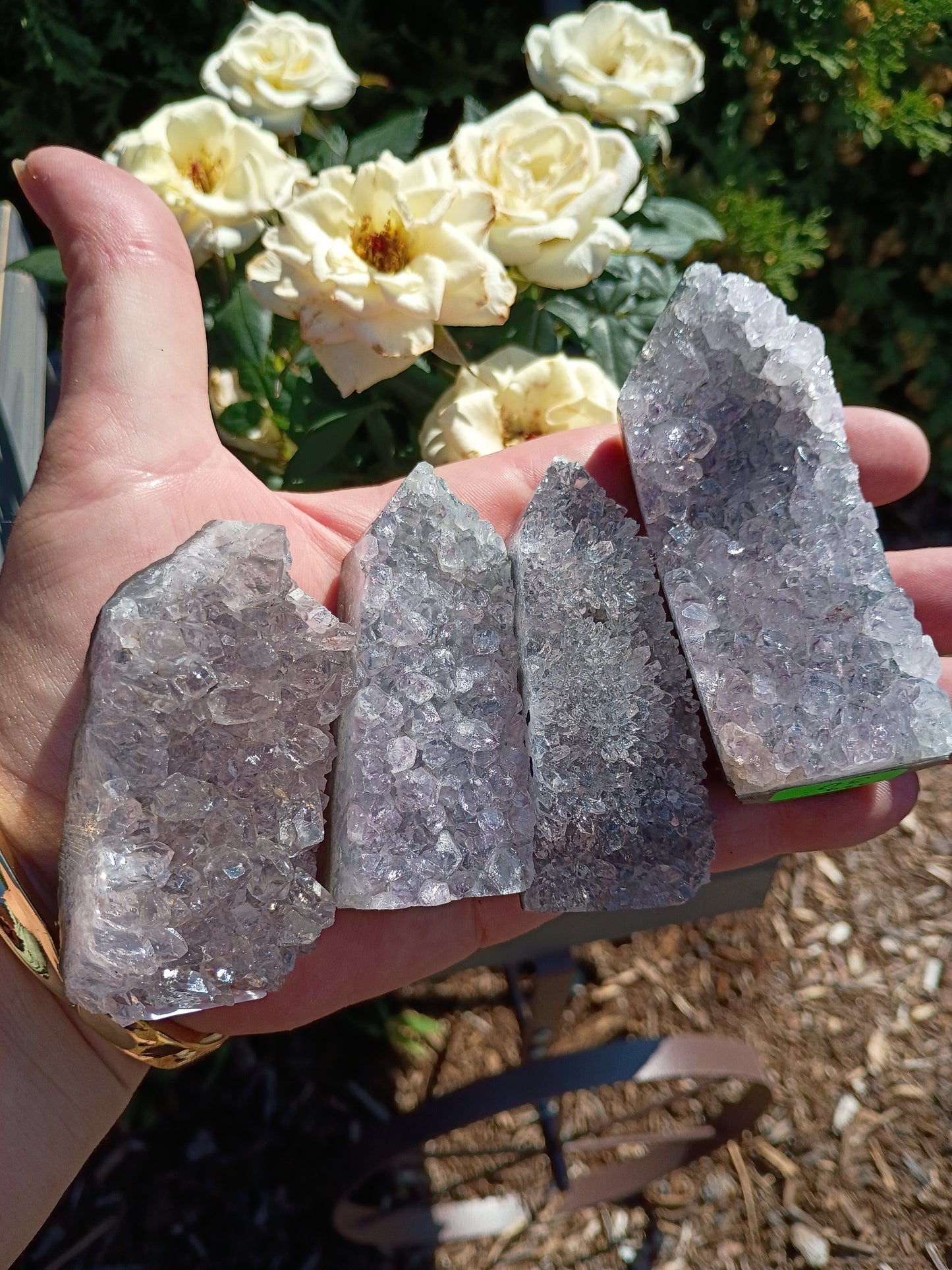 Druzy Amethyst Obelisk
