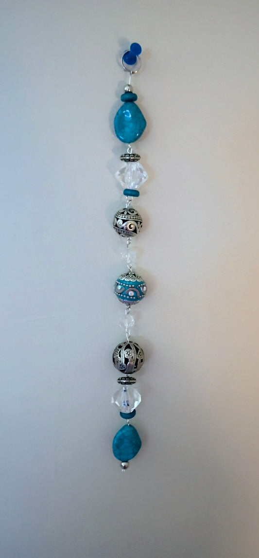 Turquoise Wall/ Window Charm