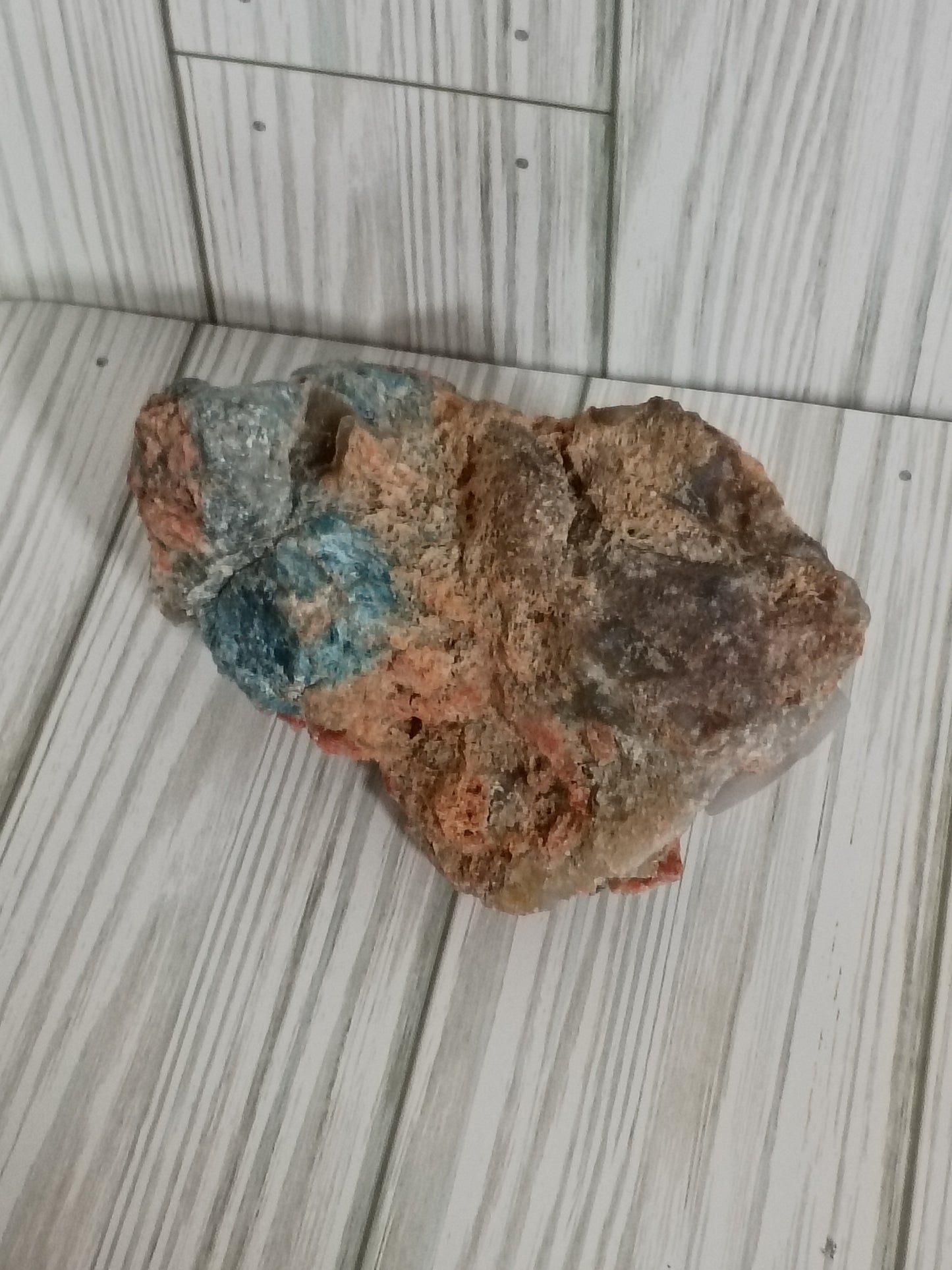 Cheetah Agate w/ Blue Apatite