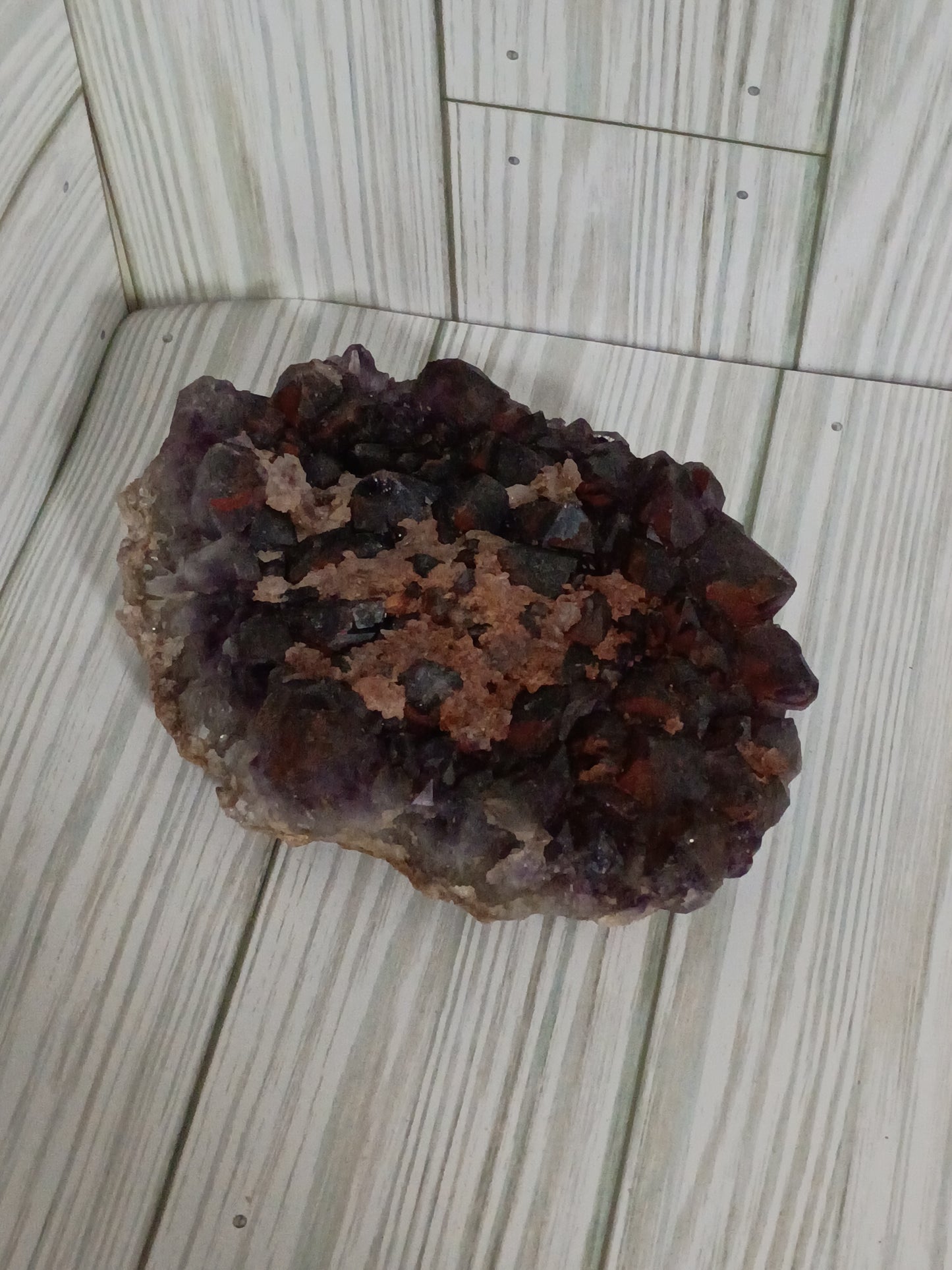 Black & Red Amethyst 460g