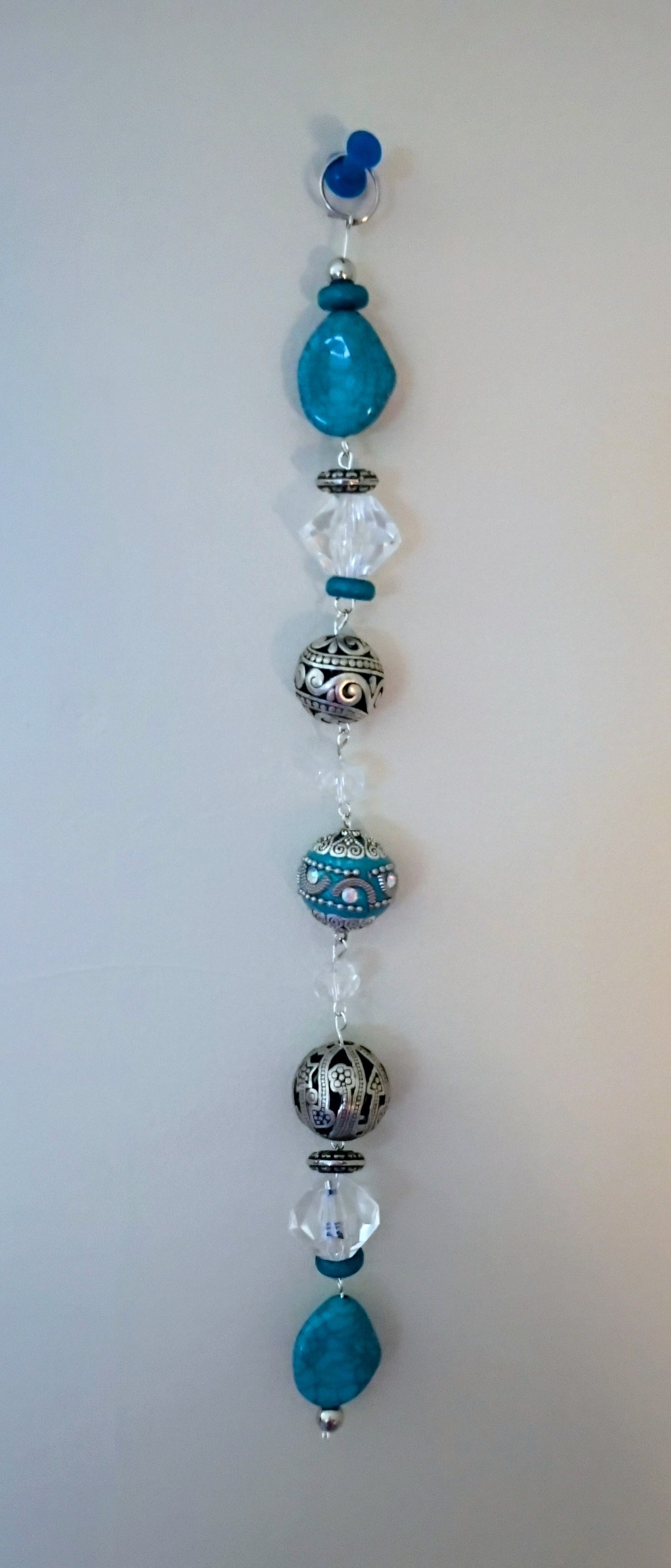 Turquoise Wall/ Window Charm