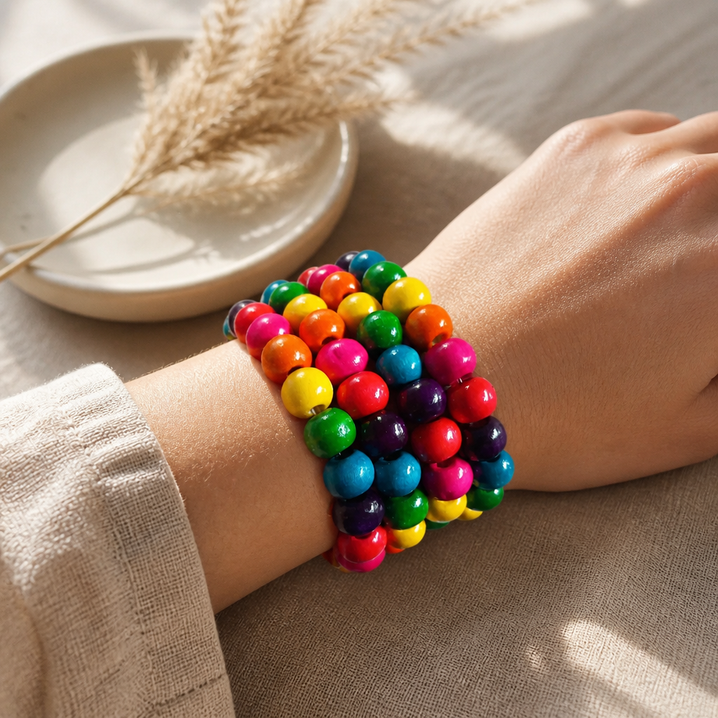 Pride Bracelet, Wood