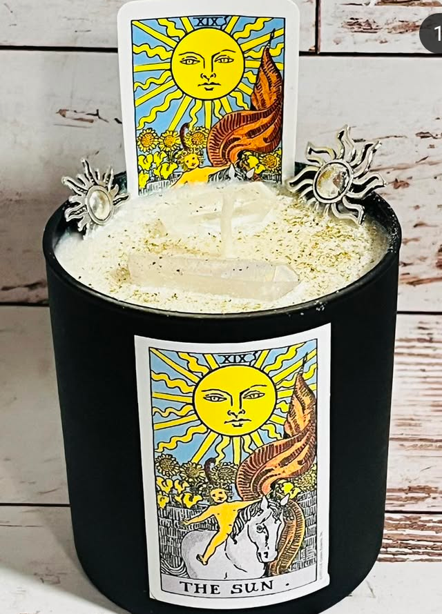 Tarot Card Candles