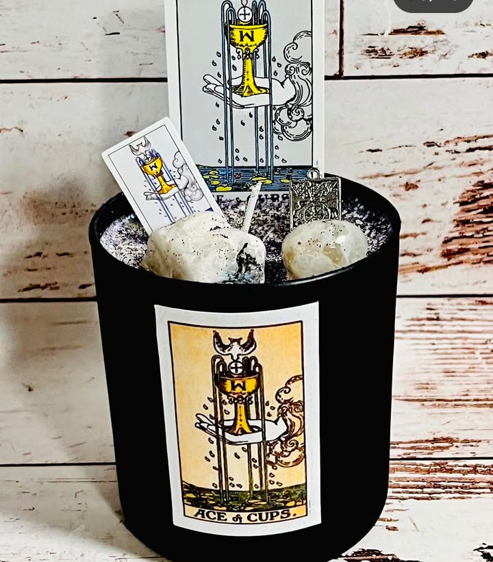 Tarot Card Candles