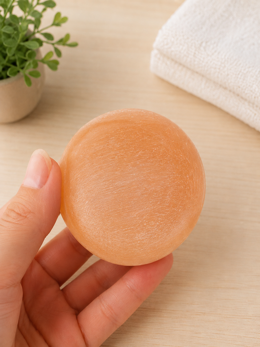 Orange Selenite Sphere 220g