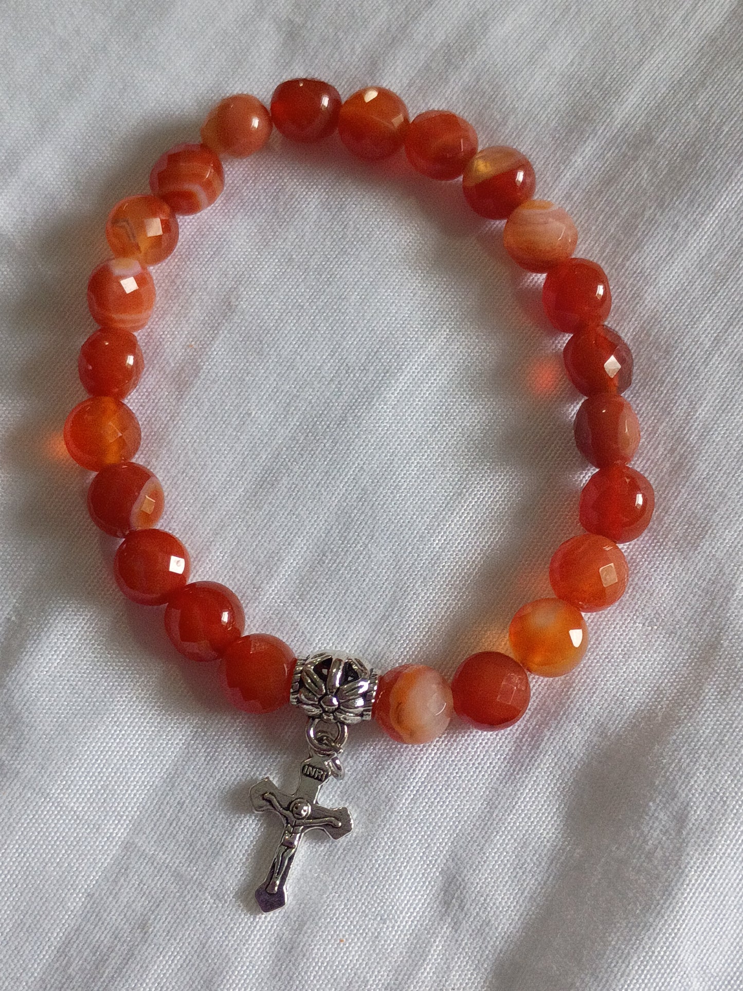Brown, Red & Yellow Gemstone Energy Bracelets