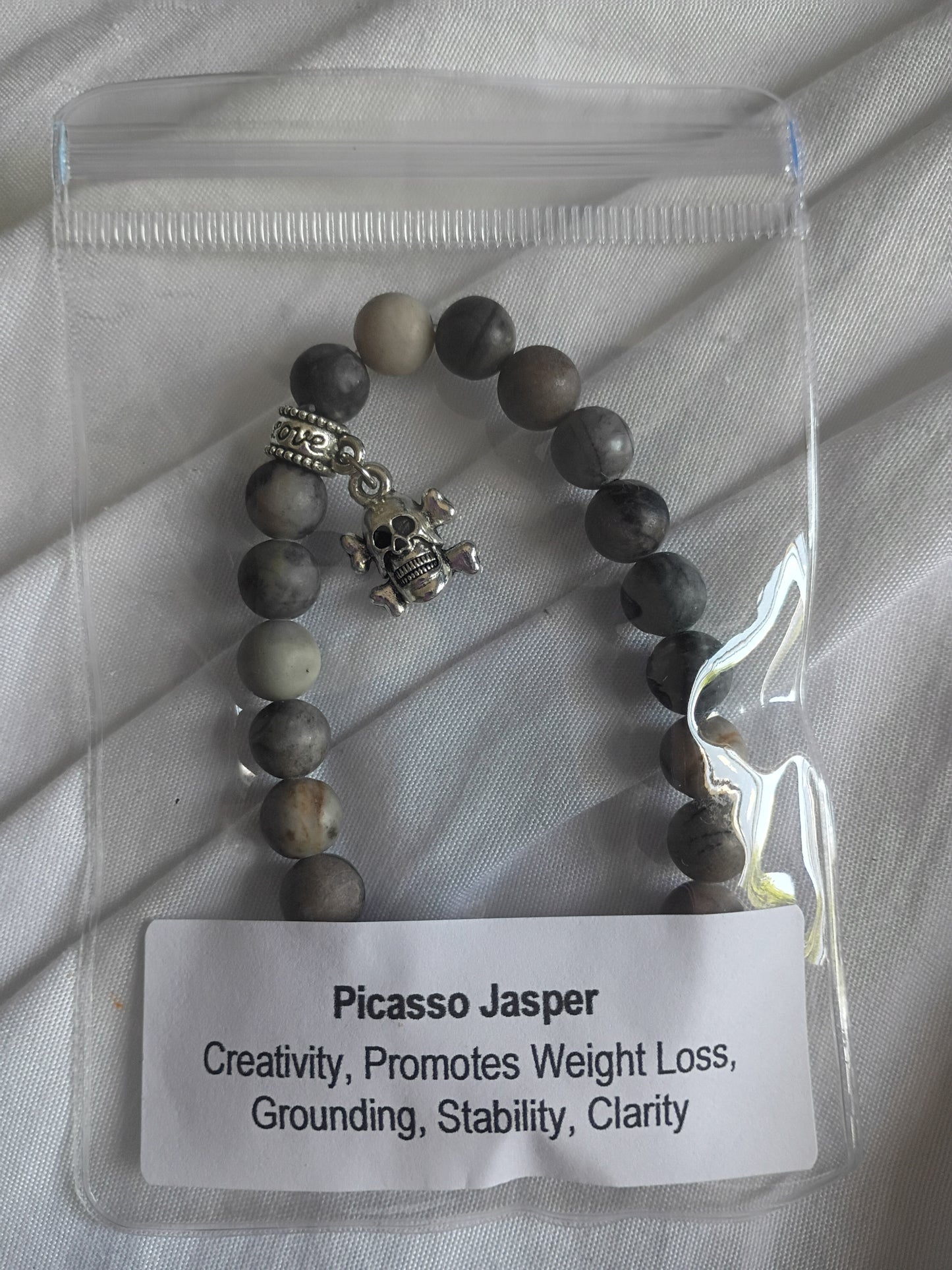 Picasso Jasper energy bracelet