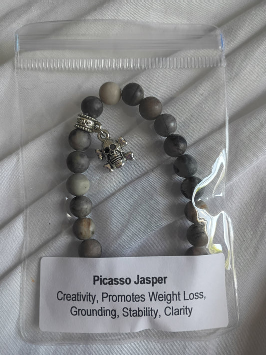Picasso Jasper energy bracelet