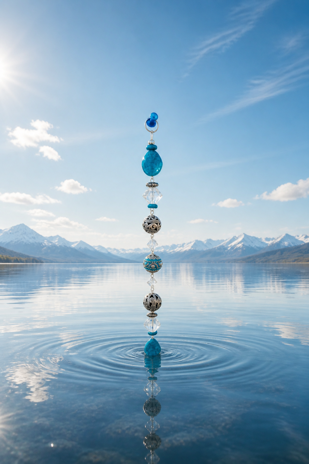 Turquoise Wall/ Window Charm